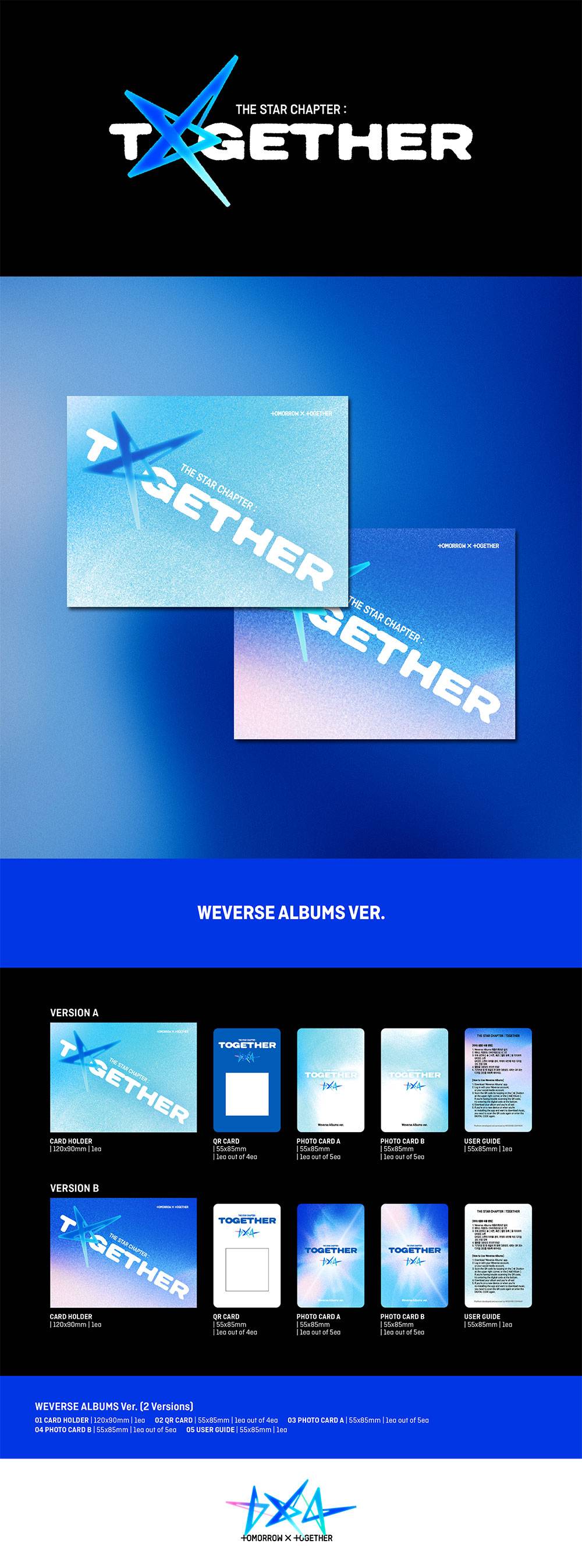 TXT - Star Chapter: TOGETHER [4th Album - Weverse Albums Ver.]
