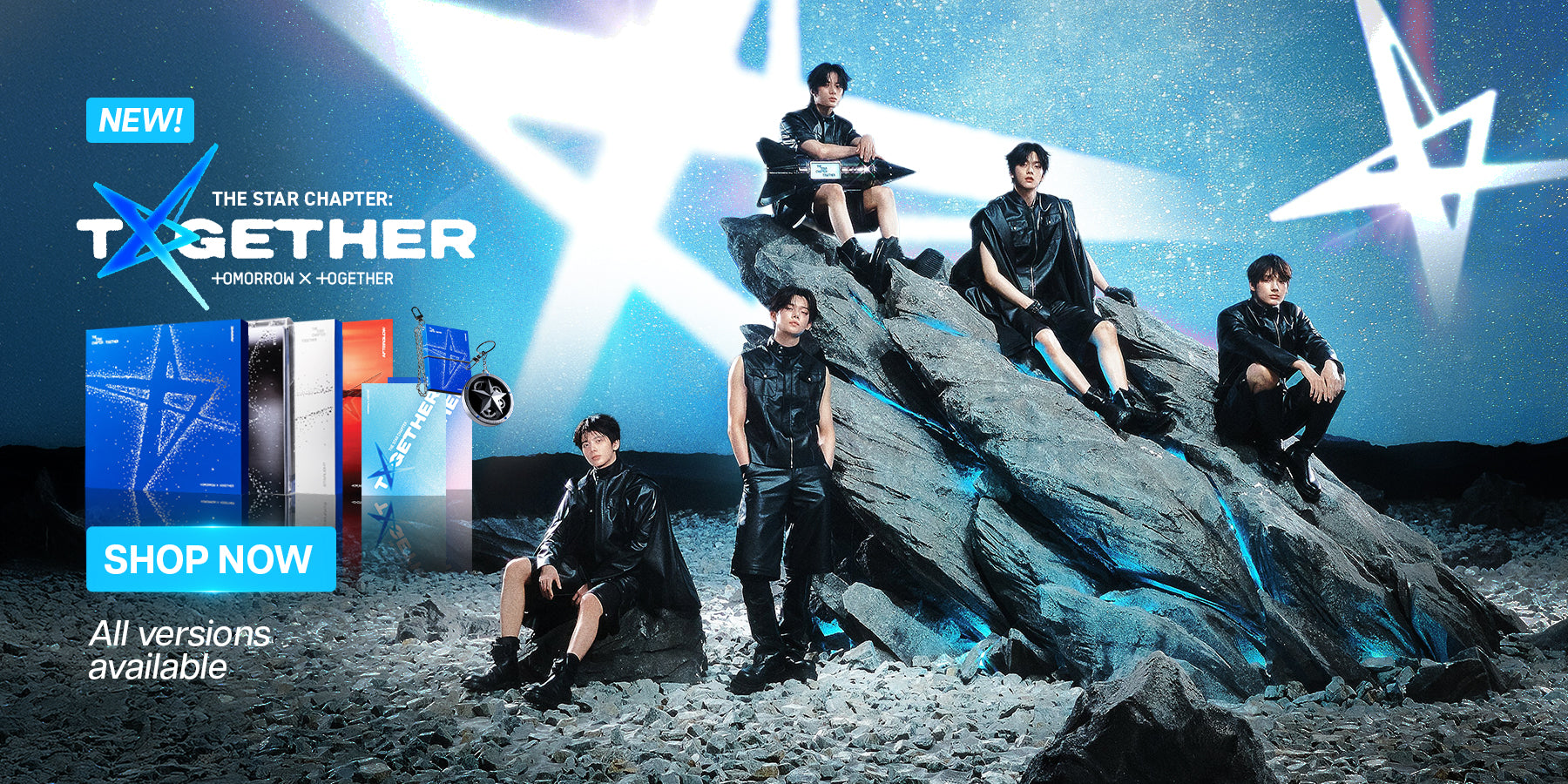 TXT THE STAR CHAPTER TOGETHER Album Banner
