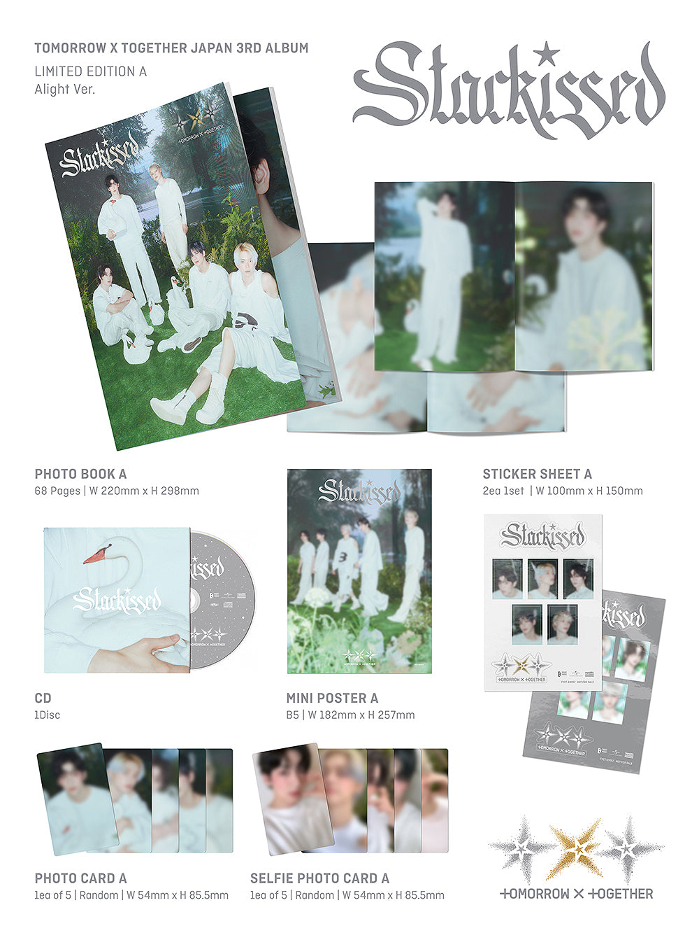 TXT - Starkissed [3rd JP Album - Limited Edition A]