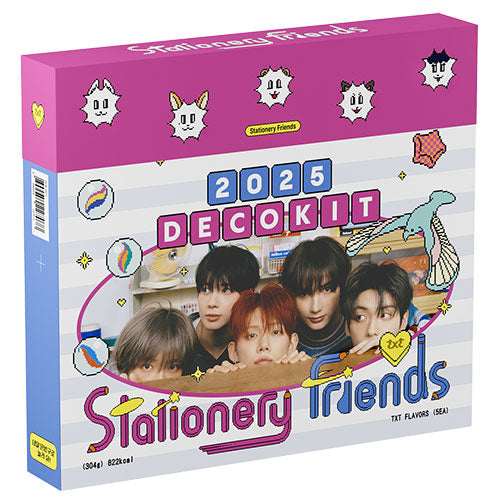 TXT Stationery Friends 2025 DECO KIT main image