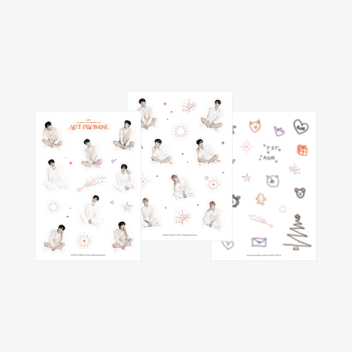 TXT Sticker and Tattoo Sticker Set WORLD TOUR ACT PROMISE - main image