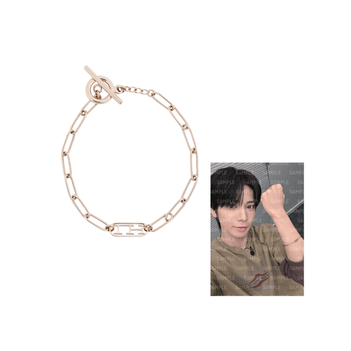 TXT TAEHYUN Bracelet Rose Gold WITH LOVE TAEHYUN Official MD main image