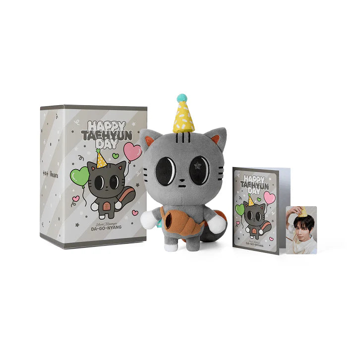 TXT TAEHYUN - DA-GO-NYANG Plush Set HAPPY TAEHYUN DAY main image