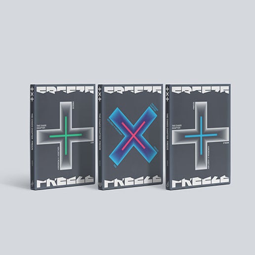 TXT The Chaos Chapter FREEZE 2nd Album 3 variations cover image