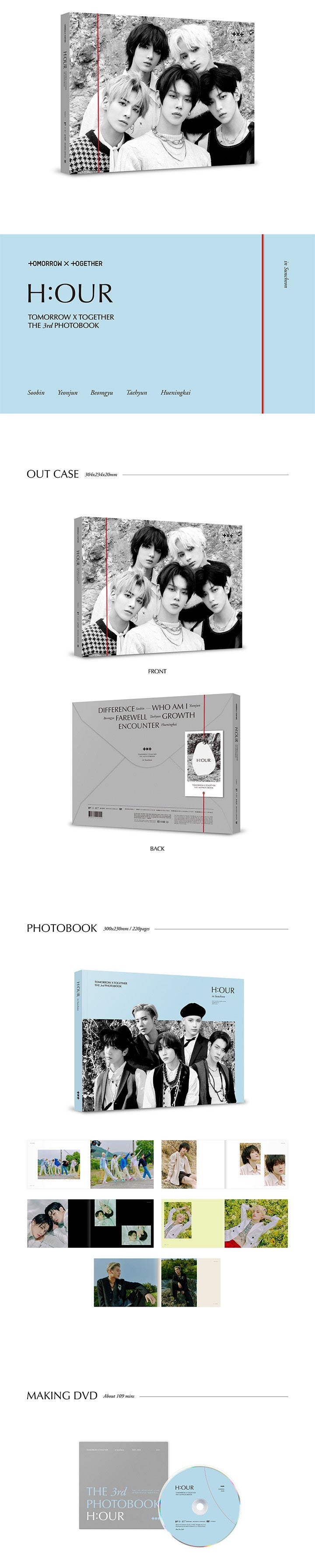 TXT - H:OUR in Suncheon & H:OUR+ SET [3rd Photobook + Extended 