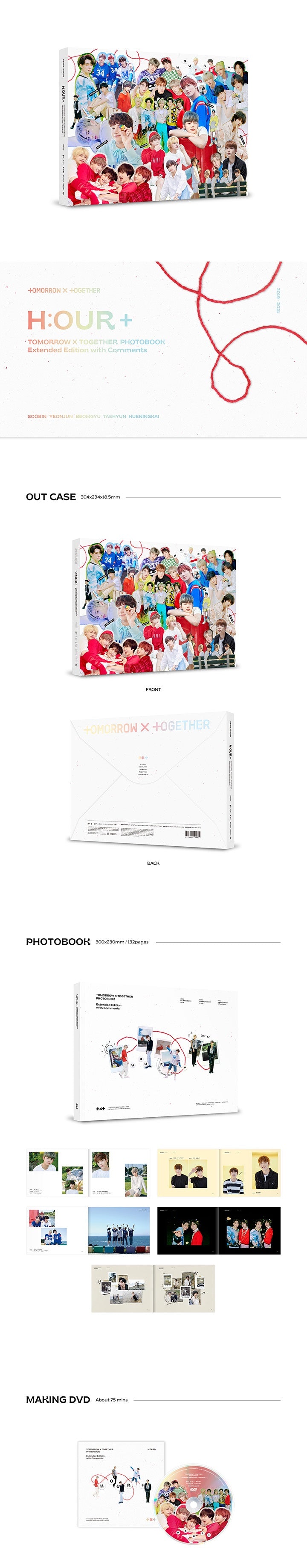 TXT - H:OUR in Suncheon & H:OUR+ SET [3rd Photobook + Extended