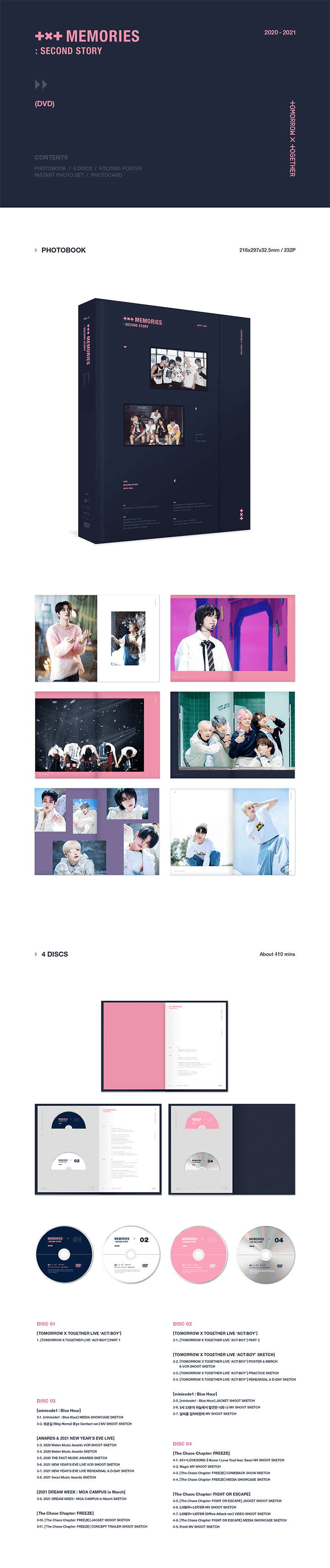 ミュージック TXT MEMORIES - SECOND STORY 2020-2021 TXT - MEMORIES: SECOND STORY [DVD] - K PLACE