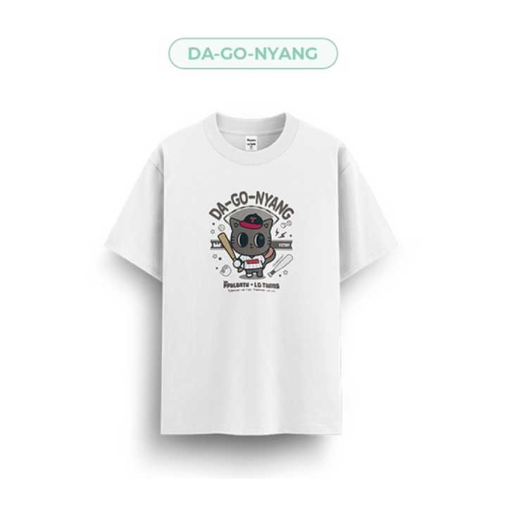 TXT Unisex T Shirts PPULBATU X LG TWINS Official MD - DA-GO-NYANG Version