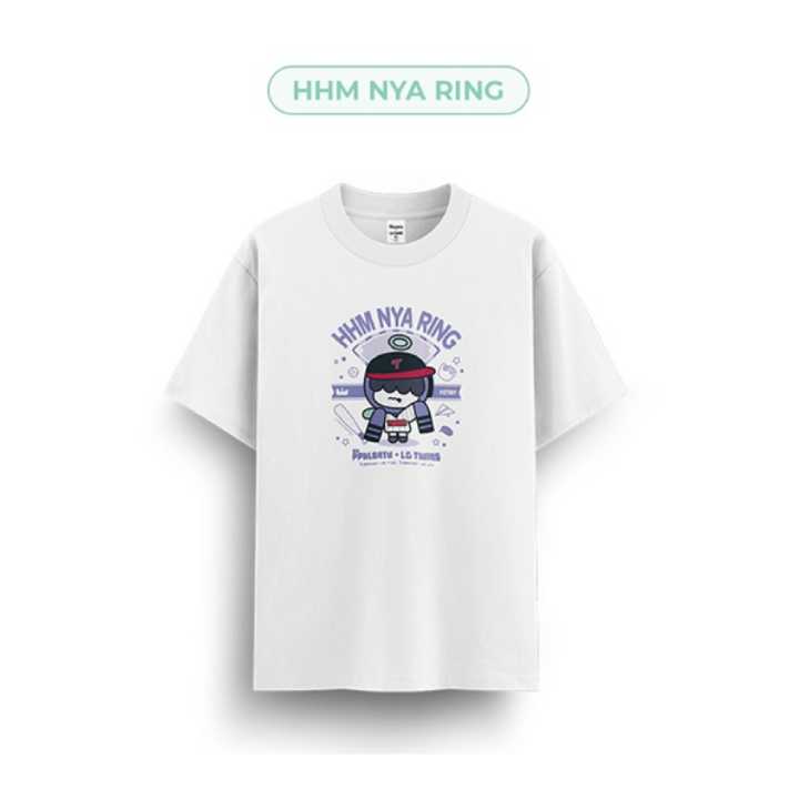 TXT Unisex T Shirts PPULBATU X LG TWINS Official MD - HHM NYA RING Version