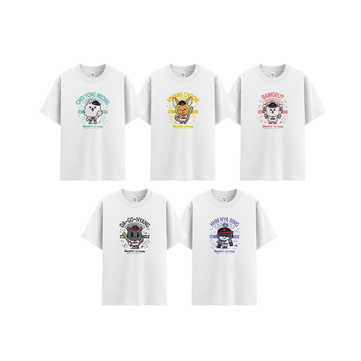 TXT Unisex T Shirts PPULBATU X LG TWINS Official MD - main image