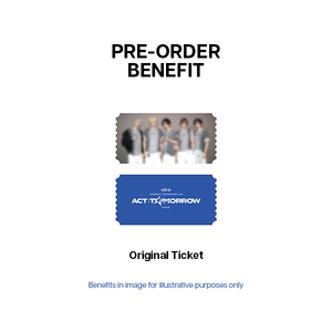 TXT - WORLD TOUR 'ACT : TOMORROW' in Seoul [Digital Code] - K PLACE