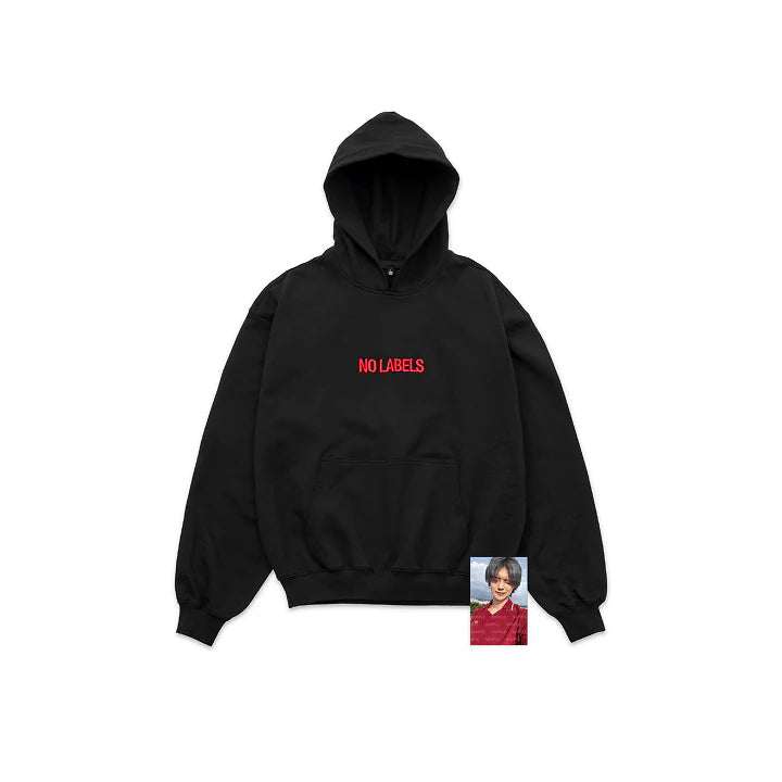 TXT YEONJUN Hoodie Black NO LABELS PART 01 Official MD - main image