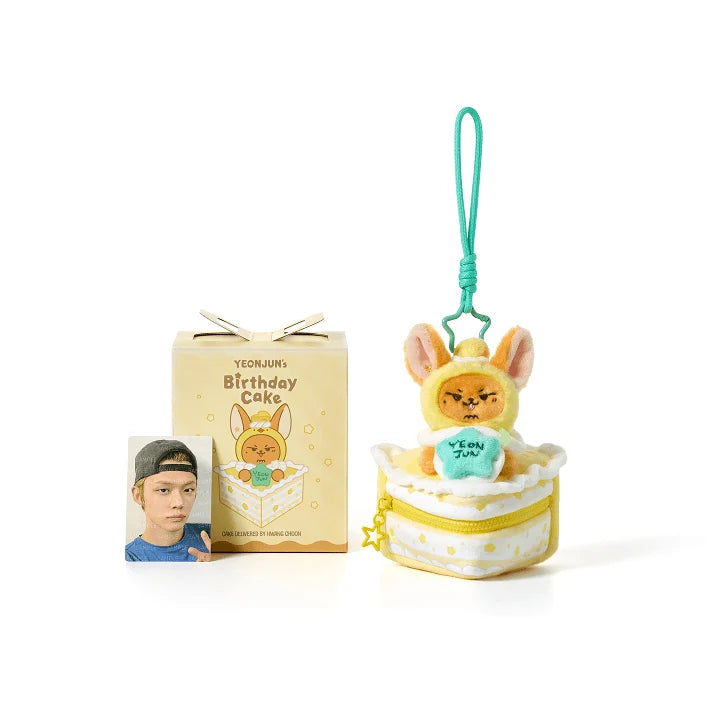 TXT YEONJUN HWANG CHOON Cake Pouch YEONJUNs Birthday Cake Official MD - main image