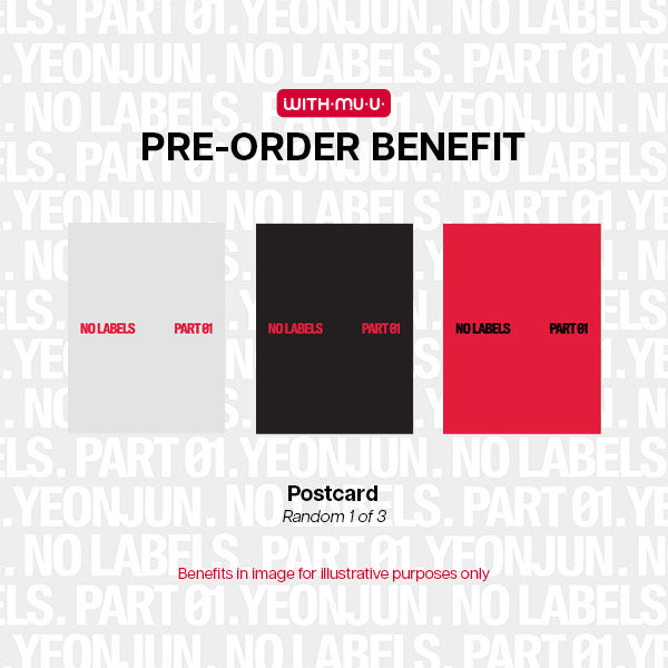 TXT YEONJUN - NO LABELS PART 01 - 1st Mini Album - Weverse Album Version - Withmuu POBs