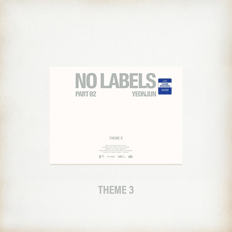 TXT YEONJUN NO LABELS PART 02 2nd Mini Album hello82 Exclusive Ver - THEME 3 Ver - Main Image