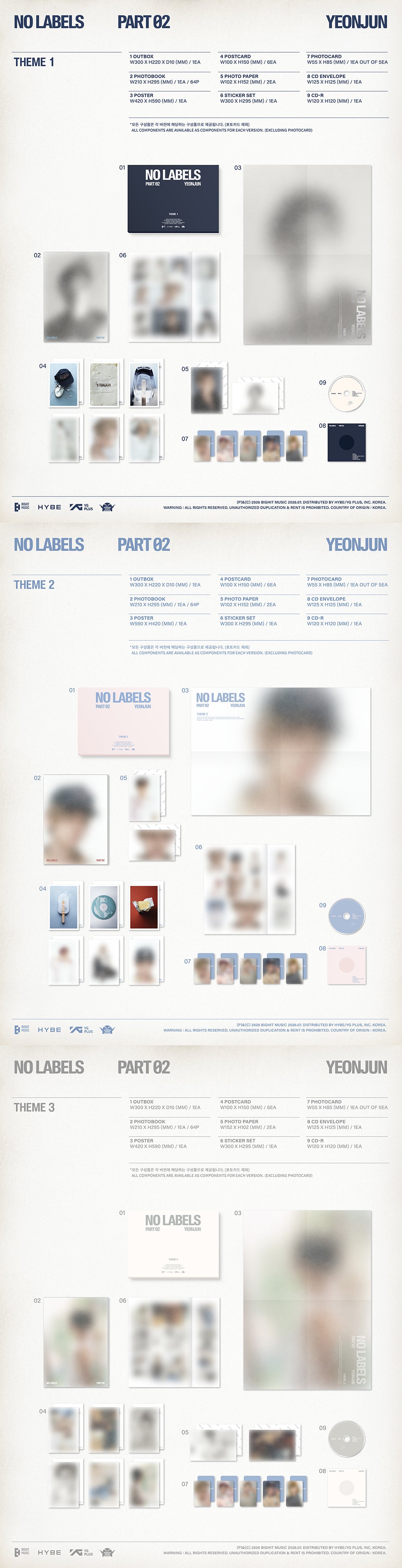 TXT YEONJUN - NO LABELS: PART 02 [2nd Mini Album] gallery image 1
