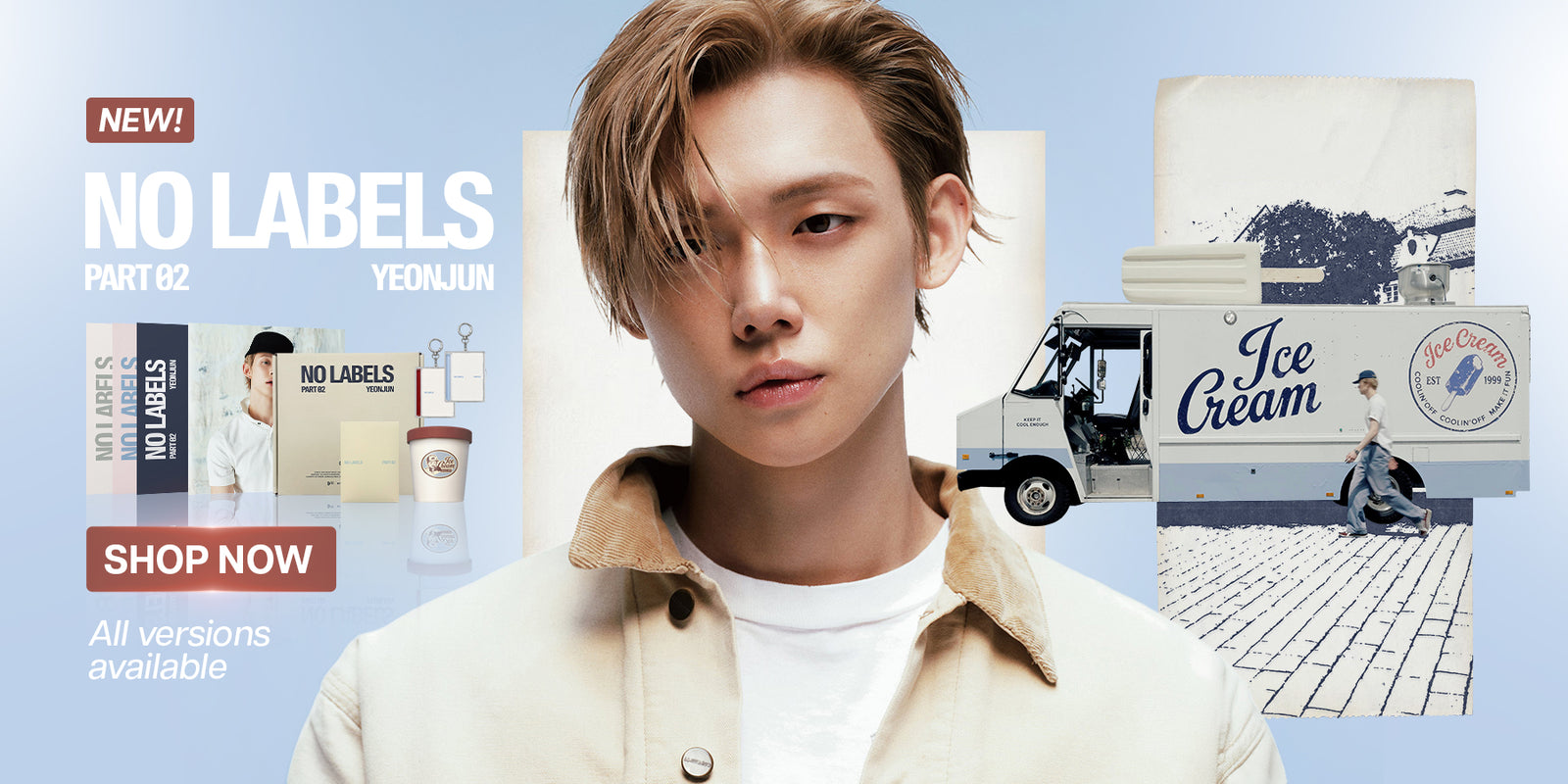 TXT YEONJUN NO LABELS PART 02 Album - Banner