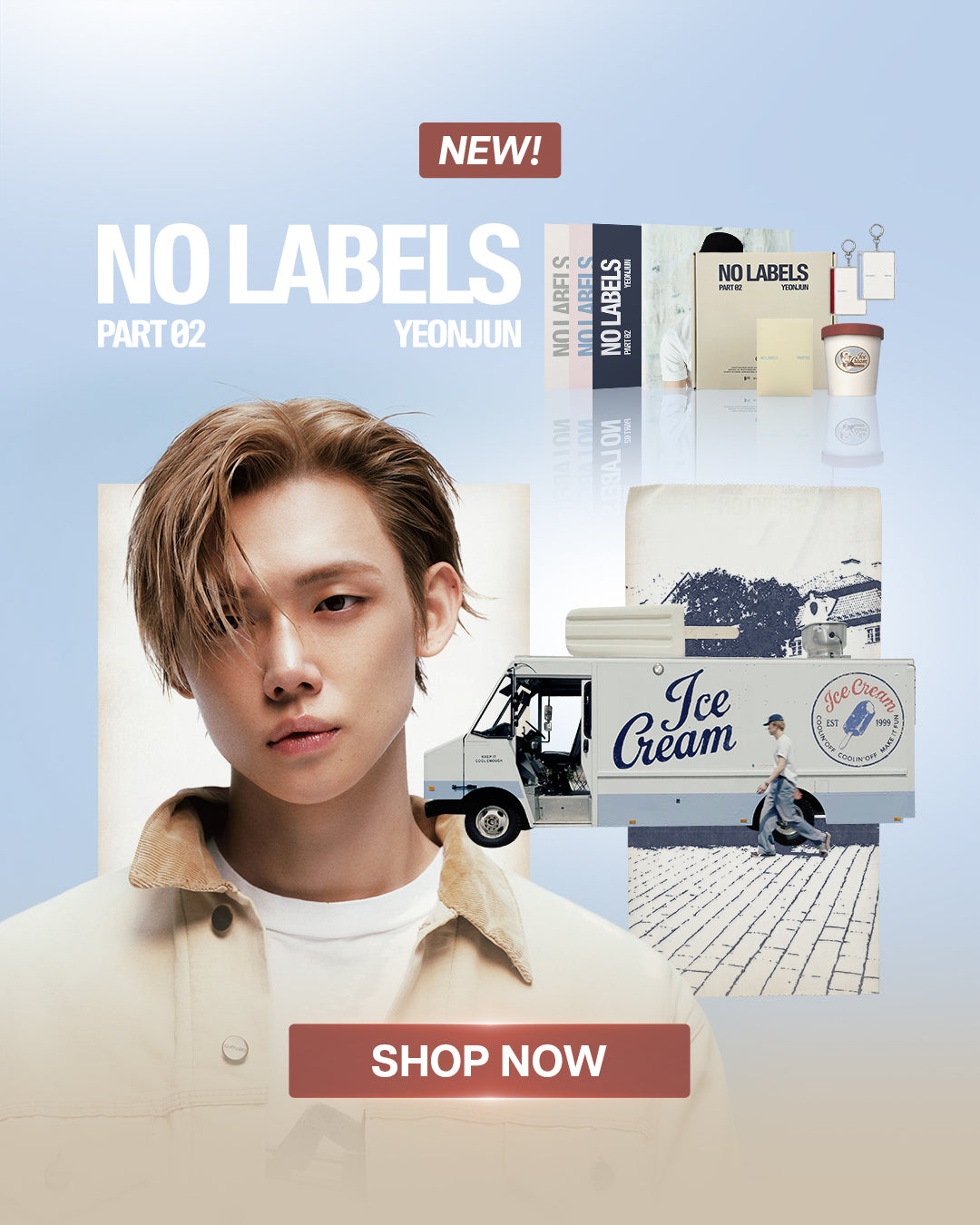 TXT YEONJUN NO LABELS PART 02 Album - Mobile Banner