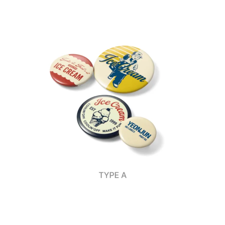 TXT YEONJUN Pin Badge Set NO LABELS PART 02 Official MD - A Ver - main image
