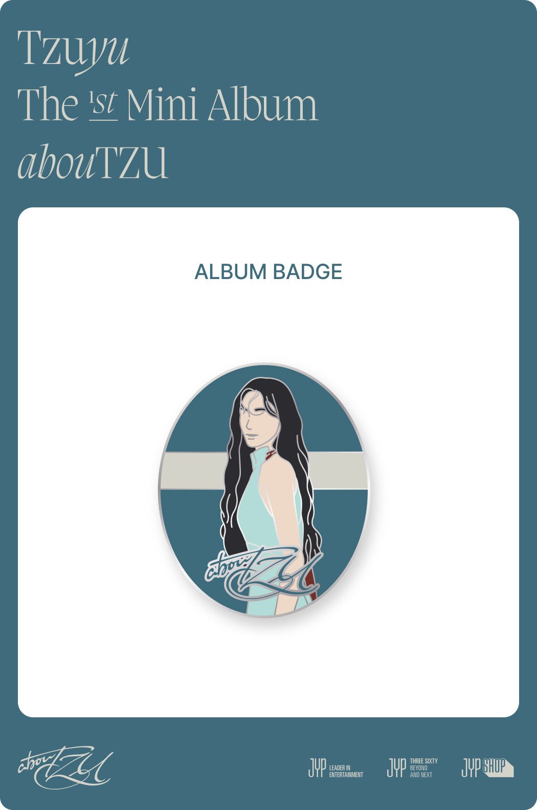 TZUYU - Album Badge [abouTZU Official MD]