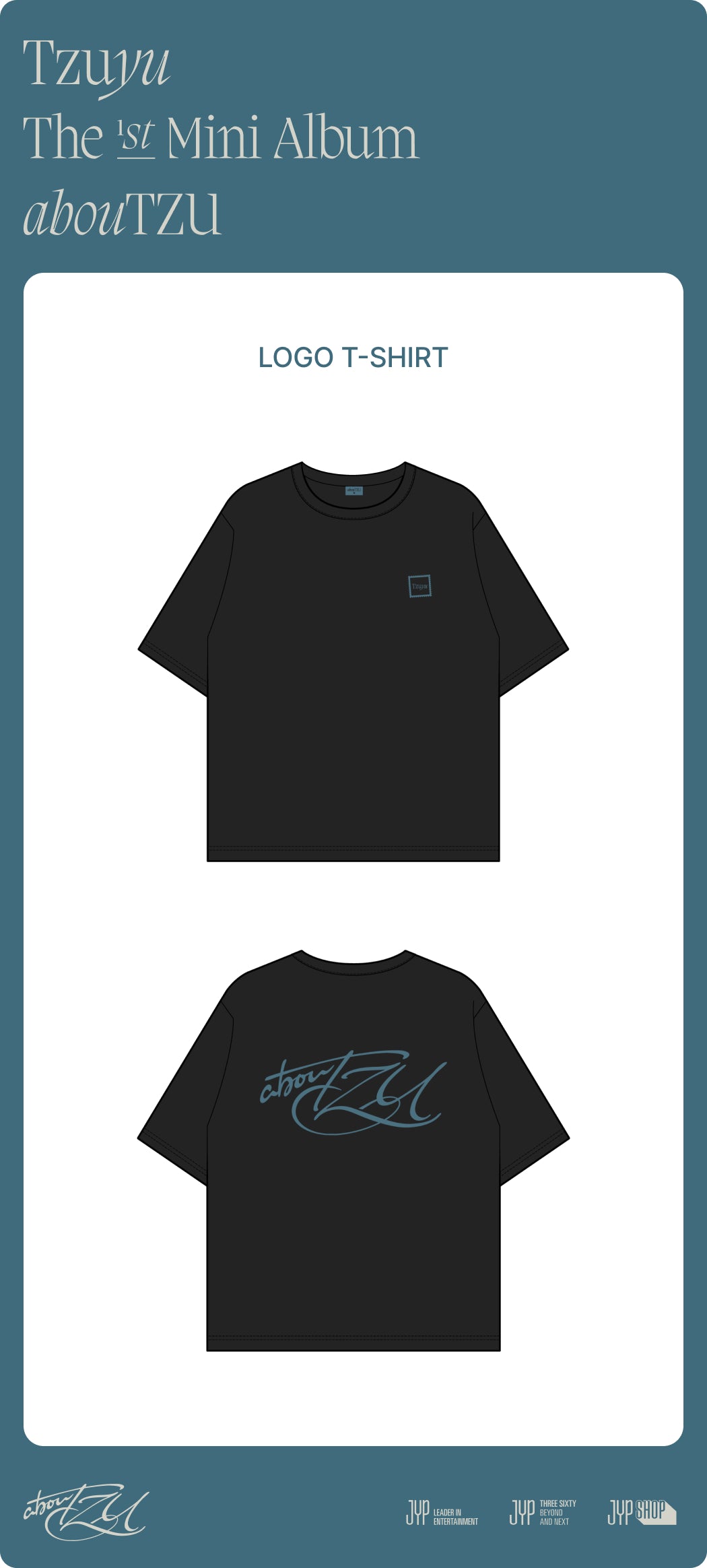 TZUYU - Logo T-Shirt [abouTZU Official MD]