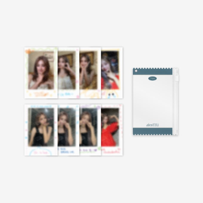 TZUYU Polaroid and PVC Pouch Set The 1st Mini Album abouTZU Official MD - main image