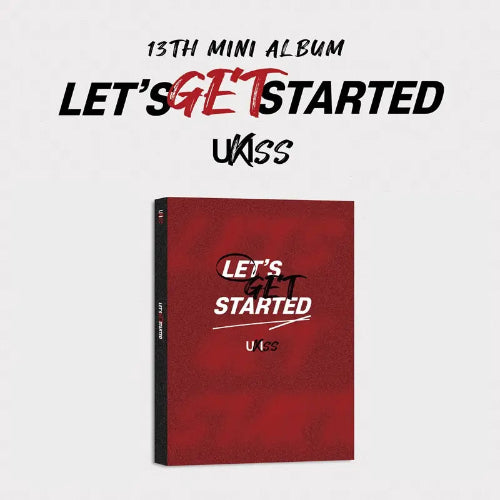 U-KISS LET'S GET STARTED 13th Mini Album FLASH Ver.