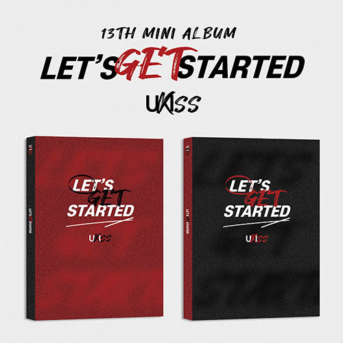 U Kiss LETS GET STARTED 13th Mini Album - main image