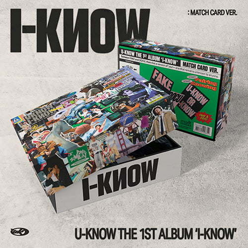 U KNOW I KNOW 1st Album Match Card Ver - Main Image
