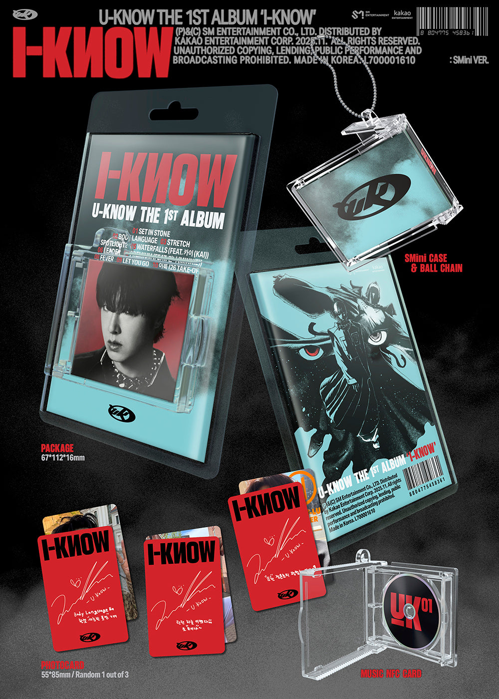 U-KNOW - I-KNOW [1st Album - SMini Ver.]
