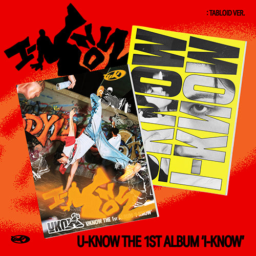 U KNOW I KNOW 1st Album Tabloid Ver - Main Image