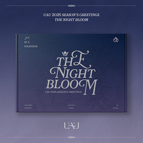 UAU 2026 Seasons Greetings THE NIGHT BLOOM - packaging preview