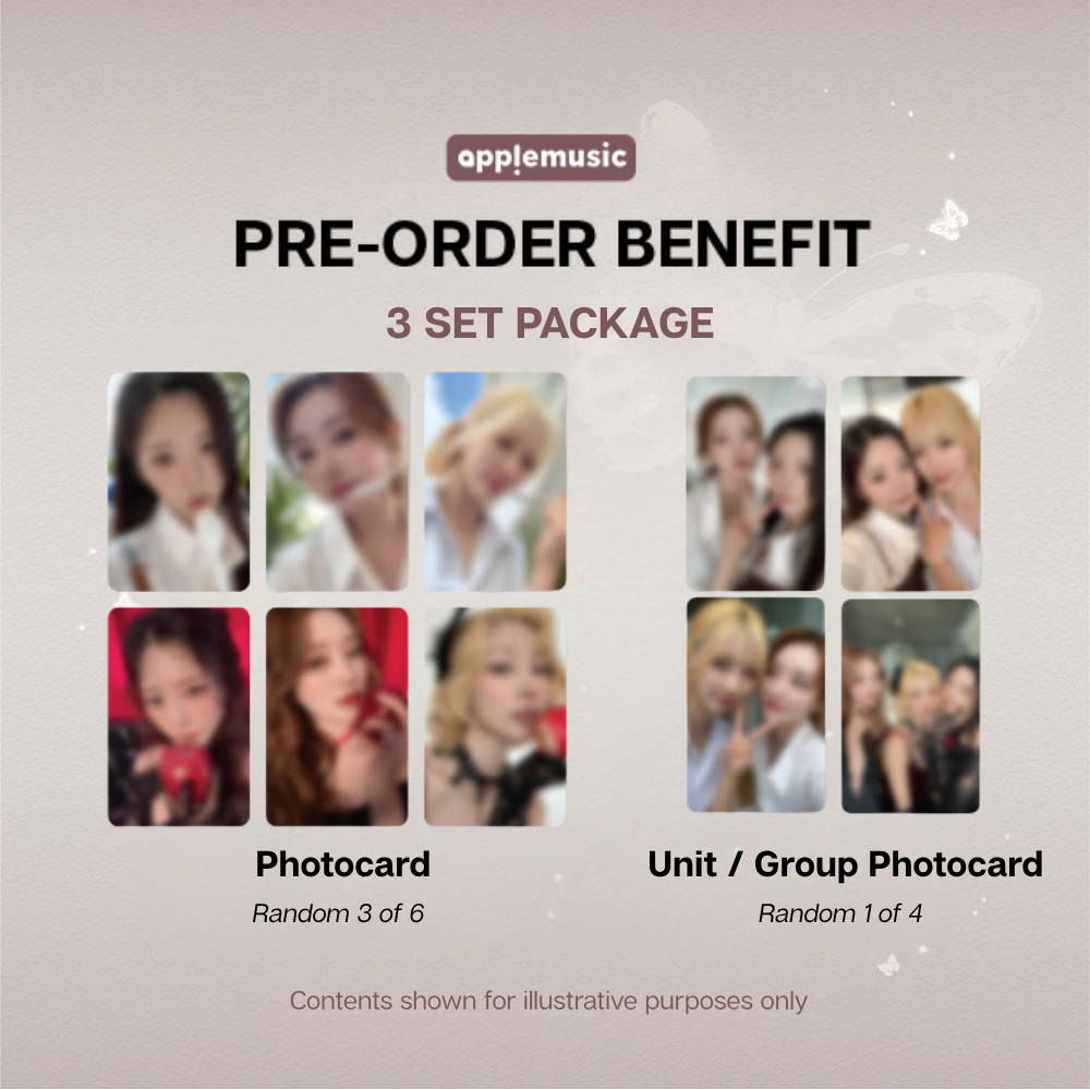 UAU 2027 Seasons Greetings Cafe De LOmbre Recipe For U - Apple Music Set POBs