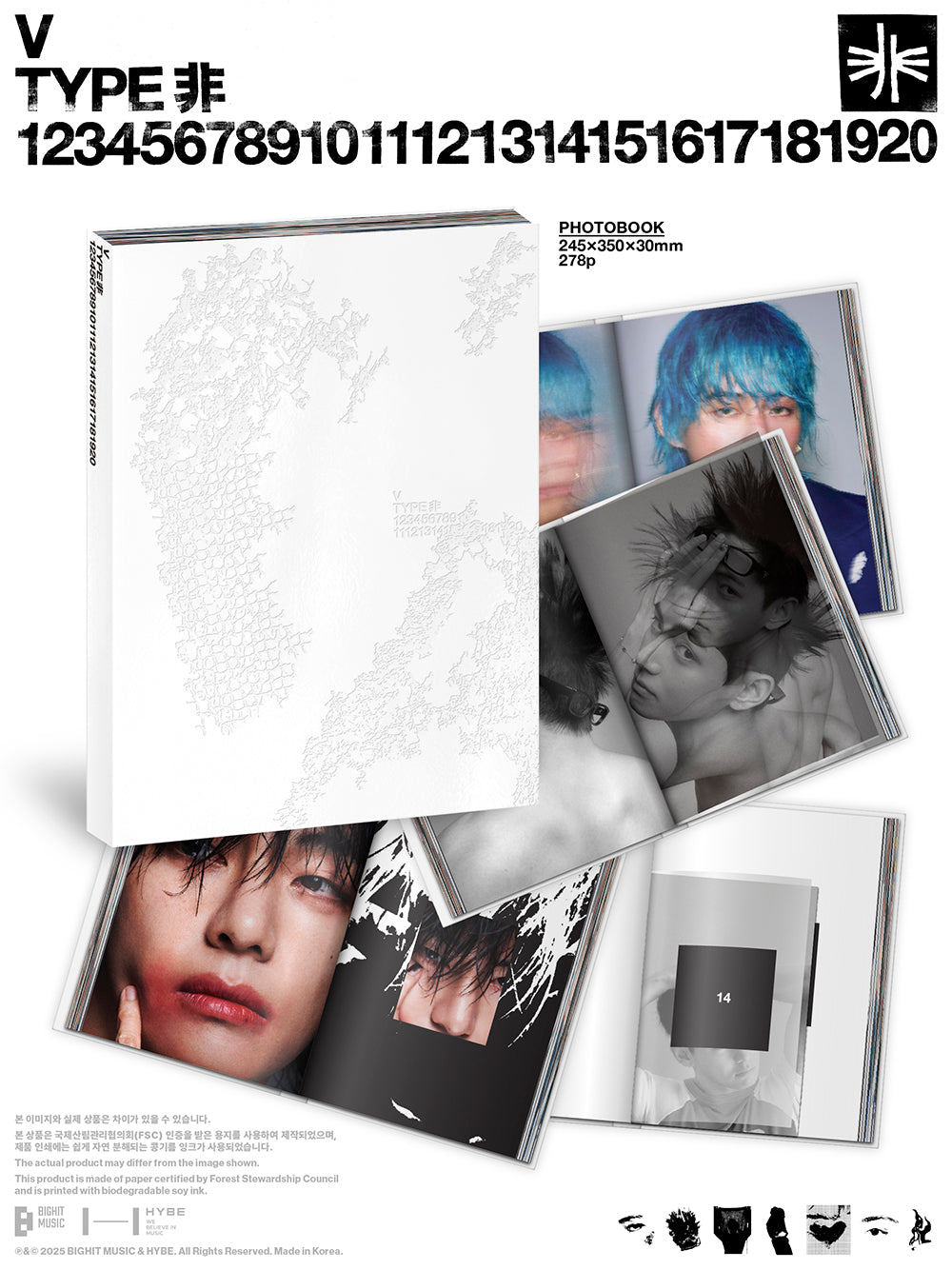V - TYPE 非 [Photobook] - K PLACE