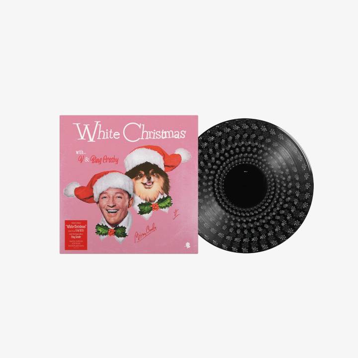 V x BING CROSBY White Christmas Zoetrope Picture Disc 12 Single - main image