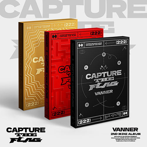 VANNER CAPTURE THE FLAG 2nd Mini Album - 3 variations main image