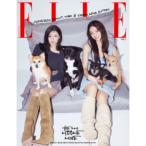 VARIOUS ARTISTS Cover ELLE Korea November 2025 - JEONGYEON and TZUYU Ver