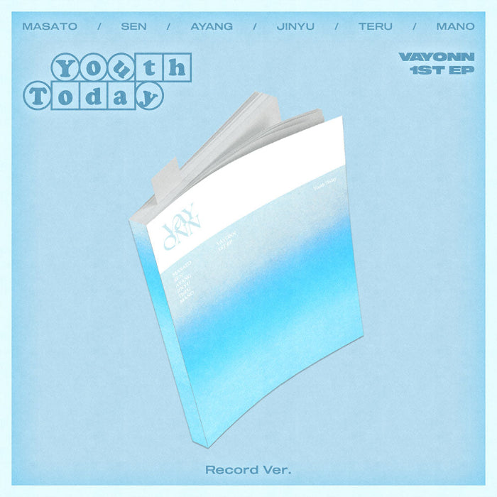 VAYONN Youth Today 1st EP Album Record Ver - main image