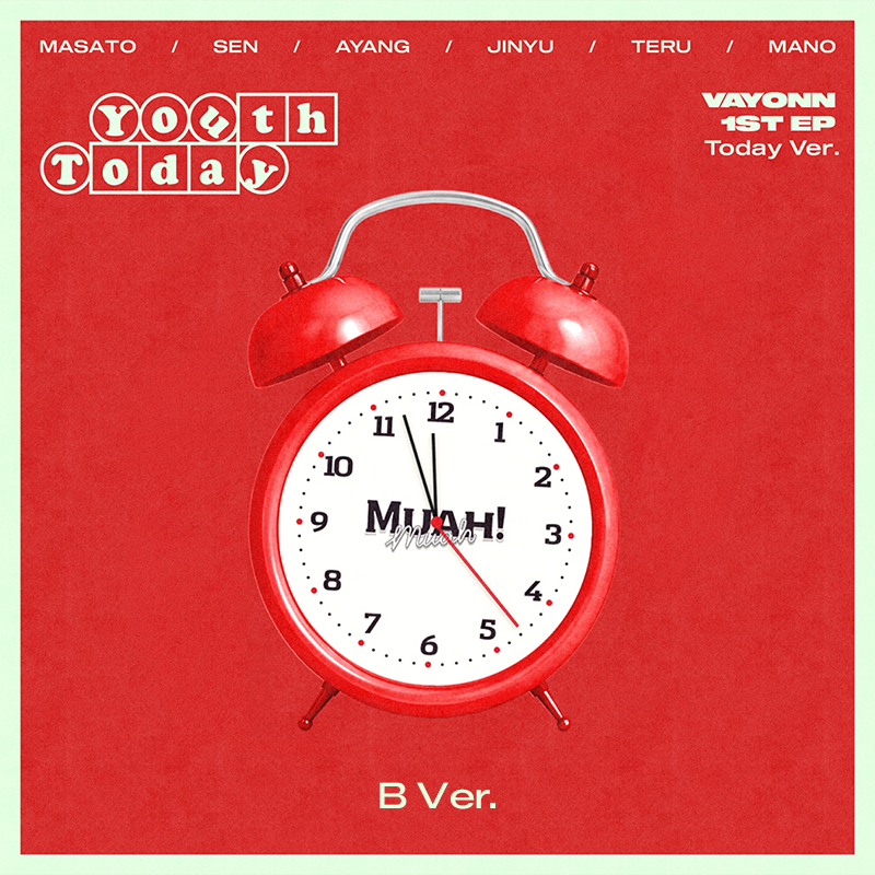 VAYONN Youth Today 1st EP Album Today Ver - B Ver - main image