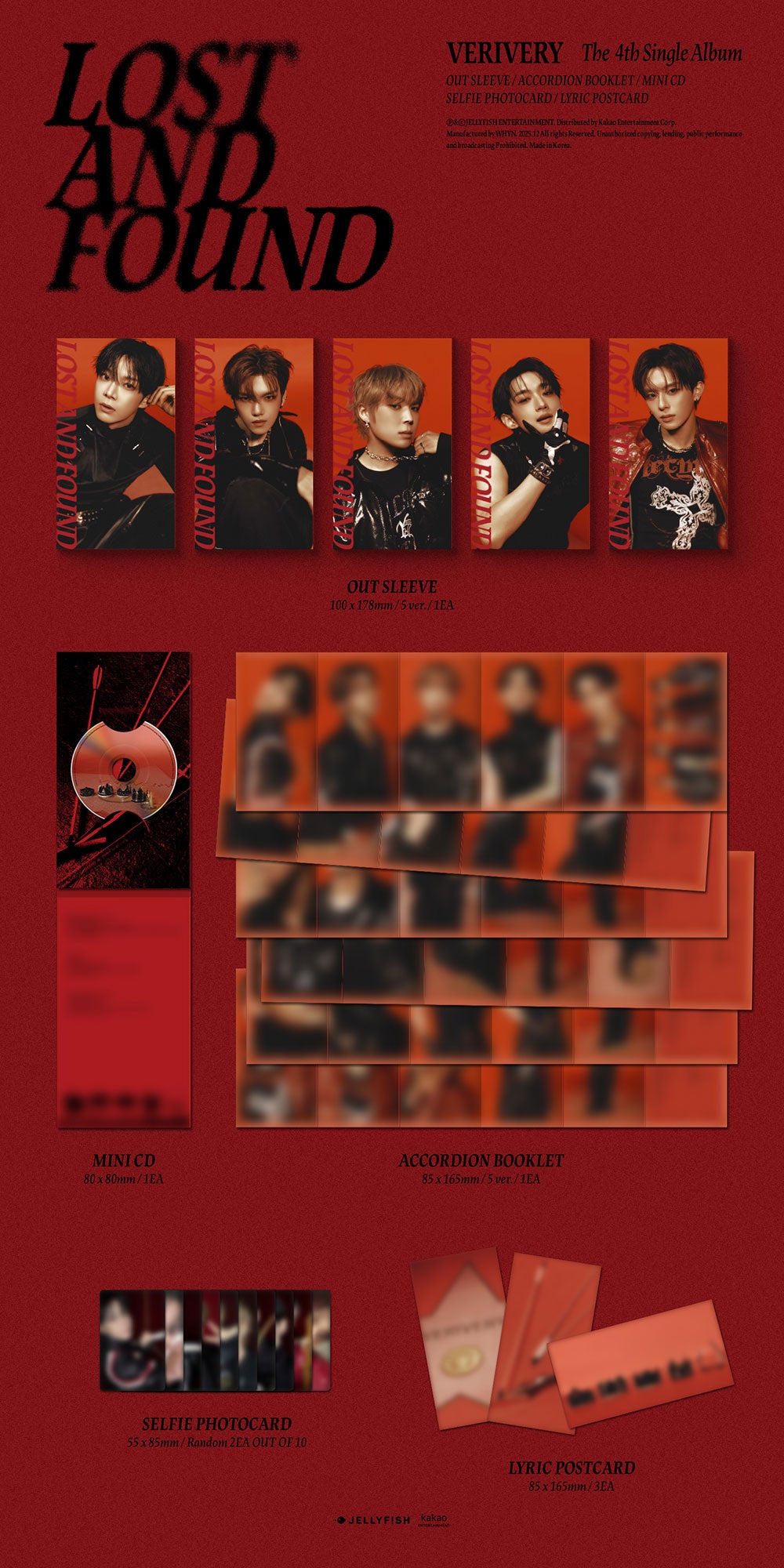 VERIVERY - Lost and Found [4th Single Album - Light Ver.] - K PLACE