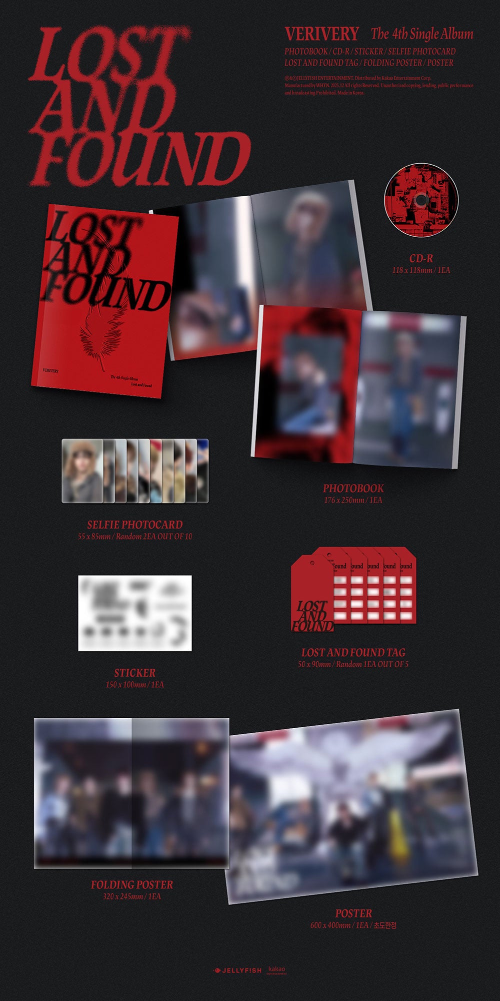 VERIVERY - Lost and Found [4th Single Album - Photobook Ver.]