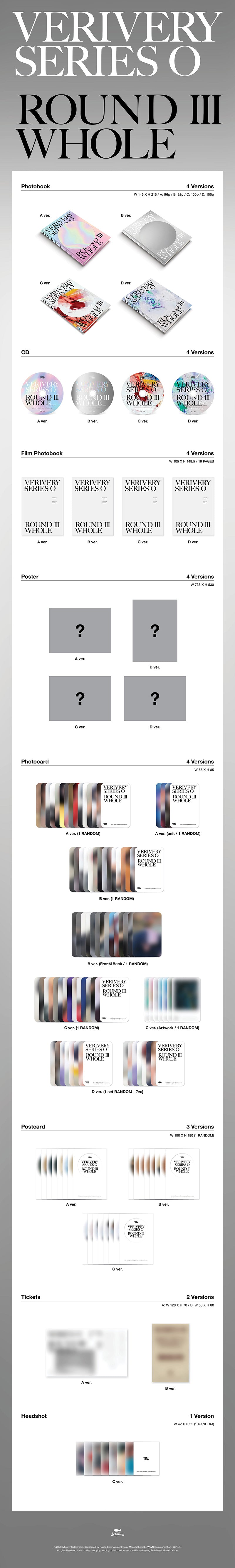 VERIVERY - ROUND 3 : WHOLE [1st Album SERIES 'O']