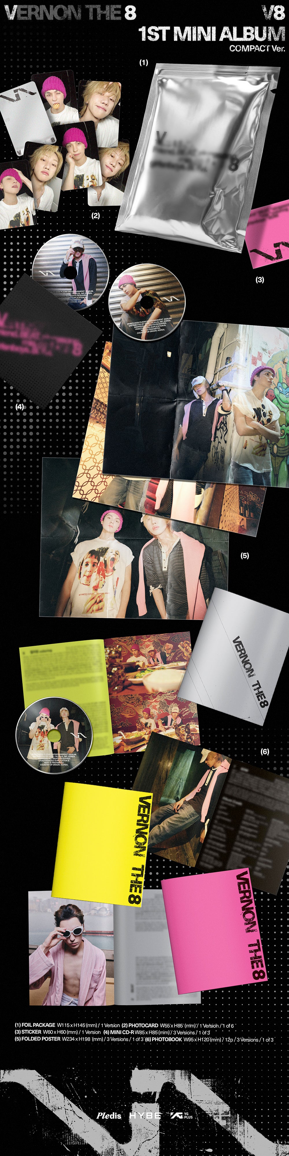 V8 - V8 [1st Mini Album - Compact Ver.] gallery image 1