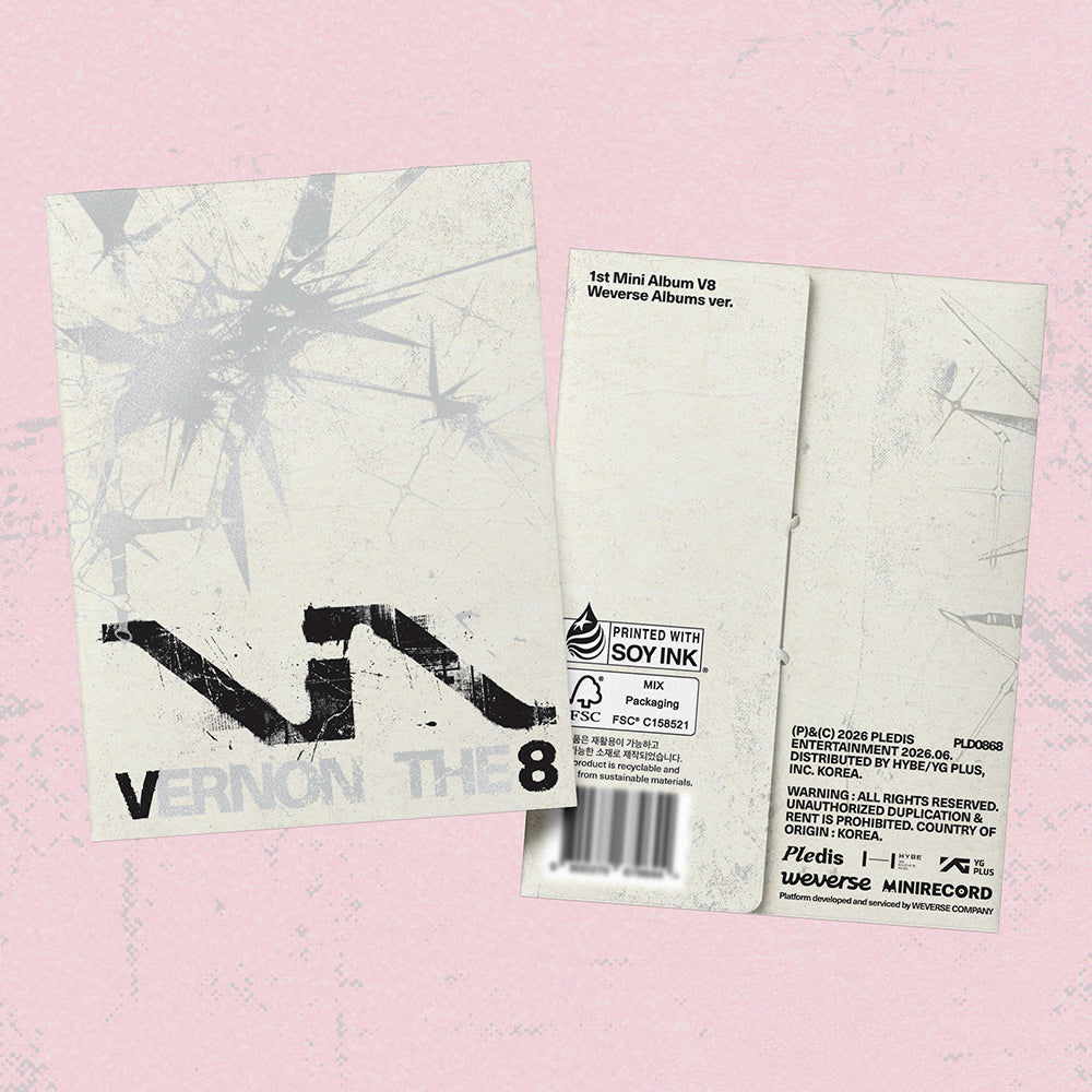 VERNON X THE8 V8 1st Mini Album Weverse Ver - Main Image