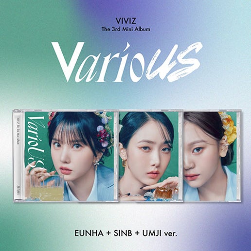 VIVIZ VarioUS 3rd Mini Album - Jewel Version 3 variations cover image