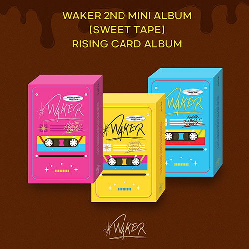 WAKER - Sweet Tape 2nd Mini Album - Rising Version main image