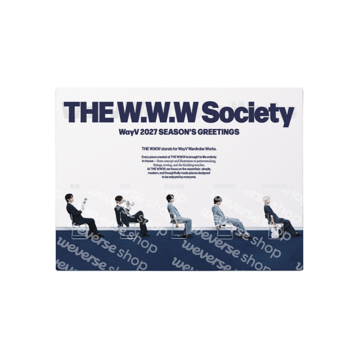 WayV 2027 Seasons Greetings THE WWW Society - main image