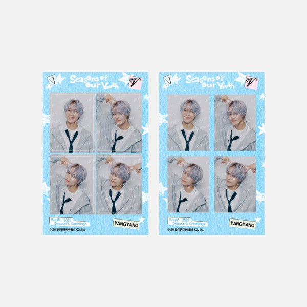 WayV 4-Cut Photo Set 2026 SM ARTIST Seasons Greetings Official MD - Main Image