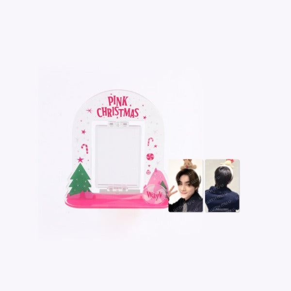 WayV - Acrylic Turning Stand Set - 2023 Pink Christmas - main image