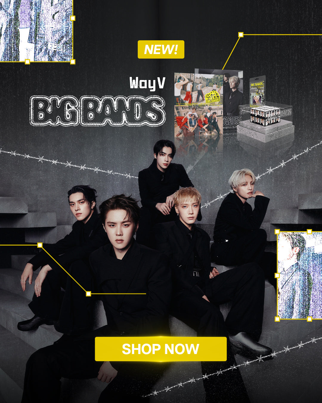WayV BIG BANDS Banner Mobile